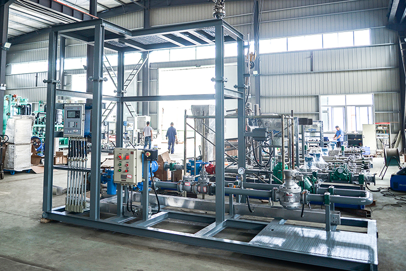 美國(guó)愛德華裝車撬項(xiàng)目